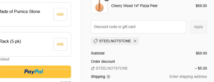 Baking Steel $5 OFF