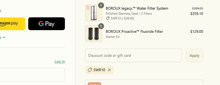 Boroux 10OFF