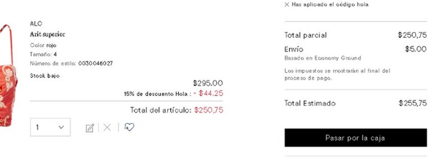 Intermix Coupon