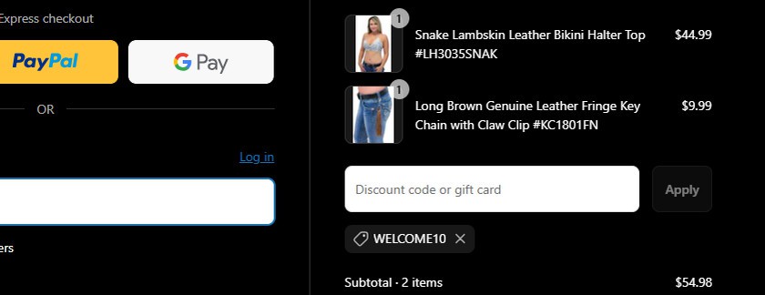 Jamin Leather Welcome10
