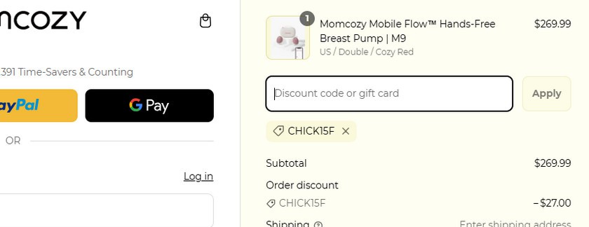 Momcozy 15 OFF
