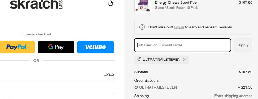 Skratch Labs Promo Code 20% OFF